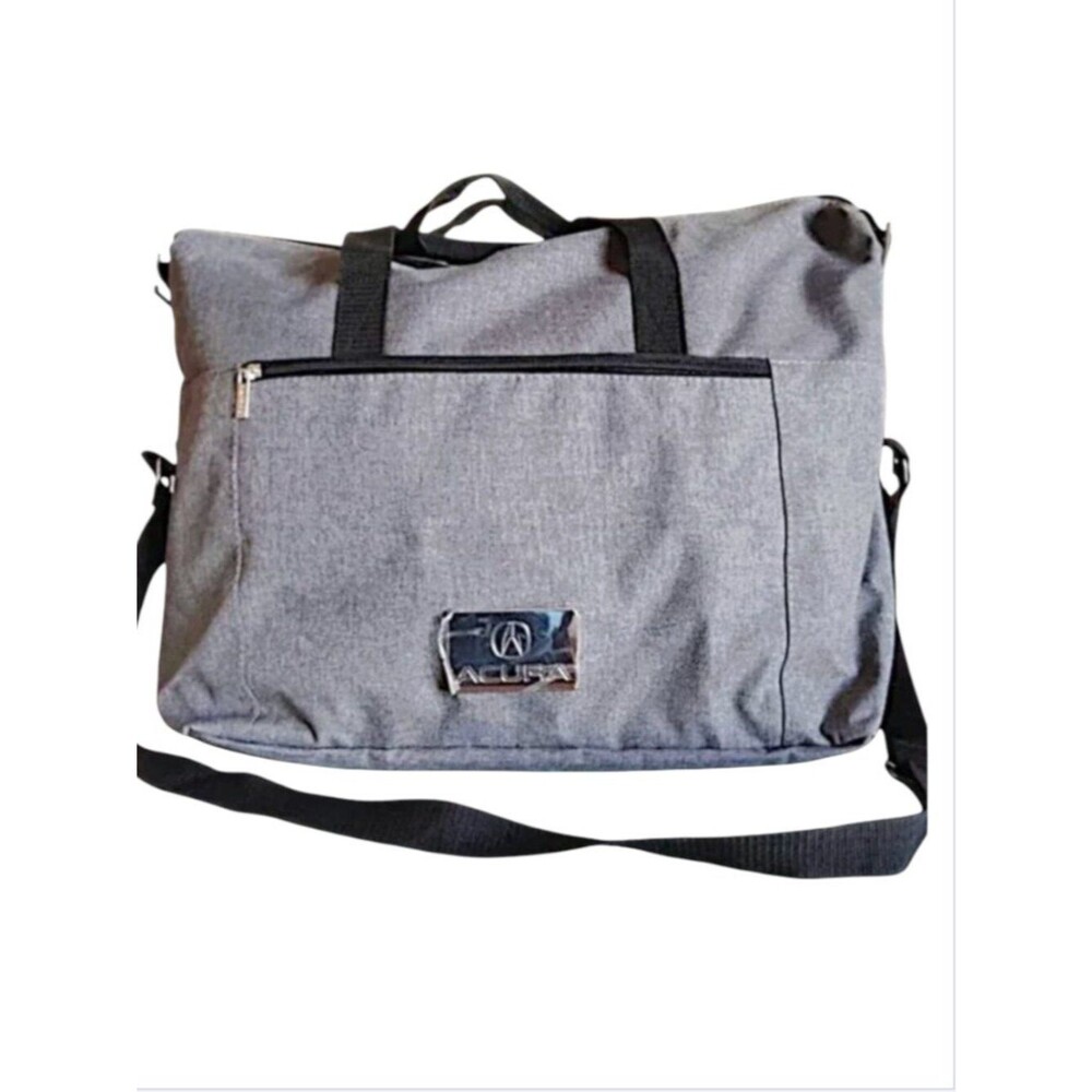 Acura Grey 2-Way Tote Bag 21" x 15" NWOT